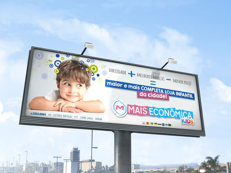 Outdoor . Mais Econômica Kids Marcas